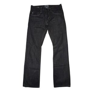 JNCO Slim Straight Mens Size 32 Black Denim Jeans Skate Grunge Y2K